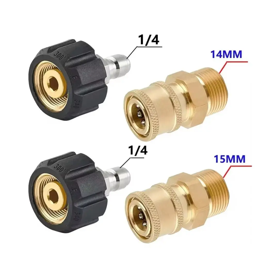 Fishing Swivel Connector - Pressure Washer Adapter Set M22-14mm/15mm to