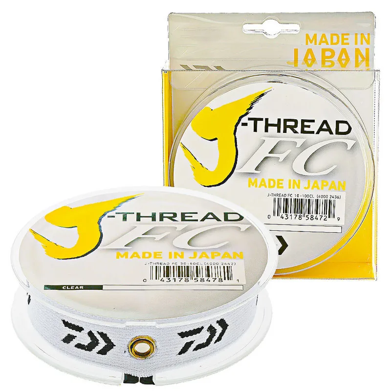 Fluorocarbon Line - DaiwaJ-Fluoro Fluorocarbon Leader Line 50M and