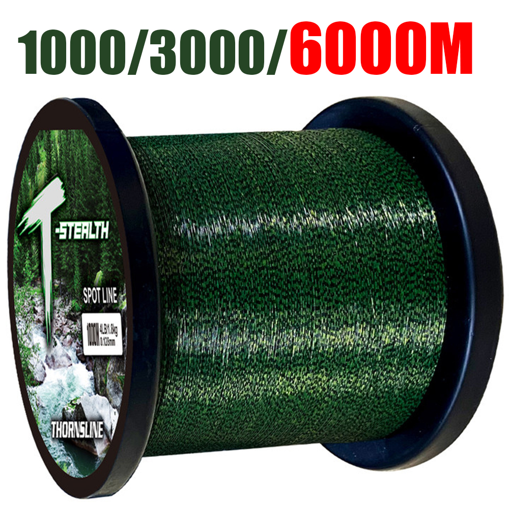 Fluorocarbon Line - 6000M 1000M Invisible Fishing Line 3D