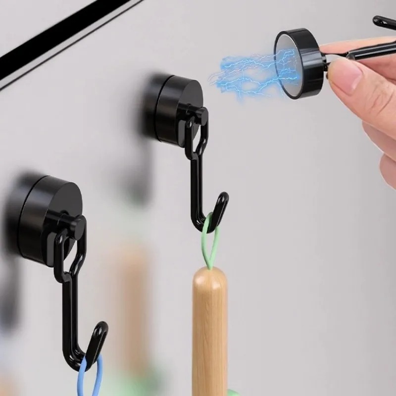 2/4/8Pcs Magnetic Hooks Heavy  - مراجعة Fishing Swivel Connector وسعره