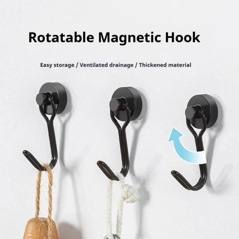 2/4/8Pcs Magnetic Hooks Heavy  - مراجعة Fishing Swivel Connector وسعره