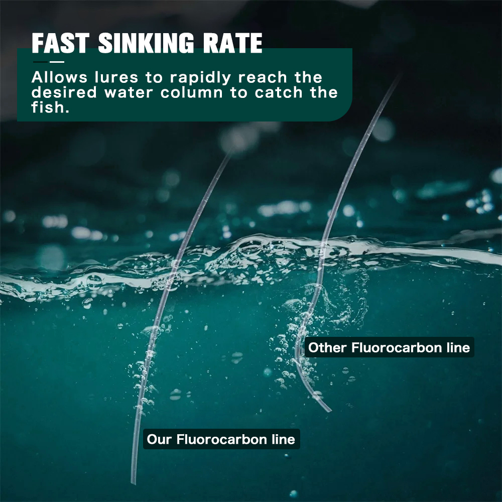 ZUKIBO 50m 100m 100% Fluorocar - مراجعة Fluorocarbon Line وسعره