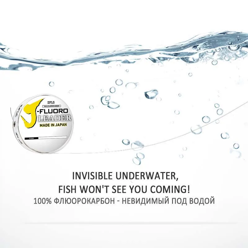 DAIWAJ-FLUORO Fluorocarbon Lea - مراجعة Fluorocarbon Line وسعره