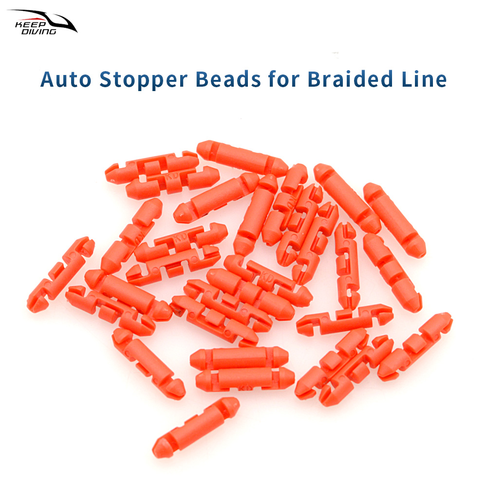 30 PCS Auto Stopper Beads For  - مراجعة Fishing Equipment Line وسعره