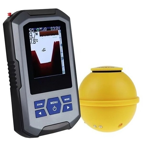 Fish Finder Wireless Sonar Sen - مراجعة Fish Finder وسعره