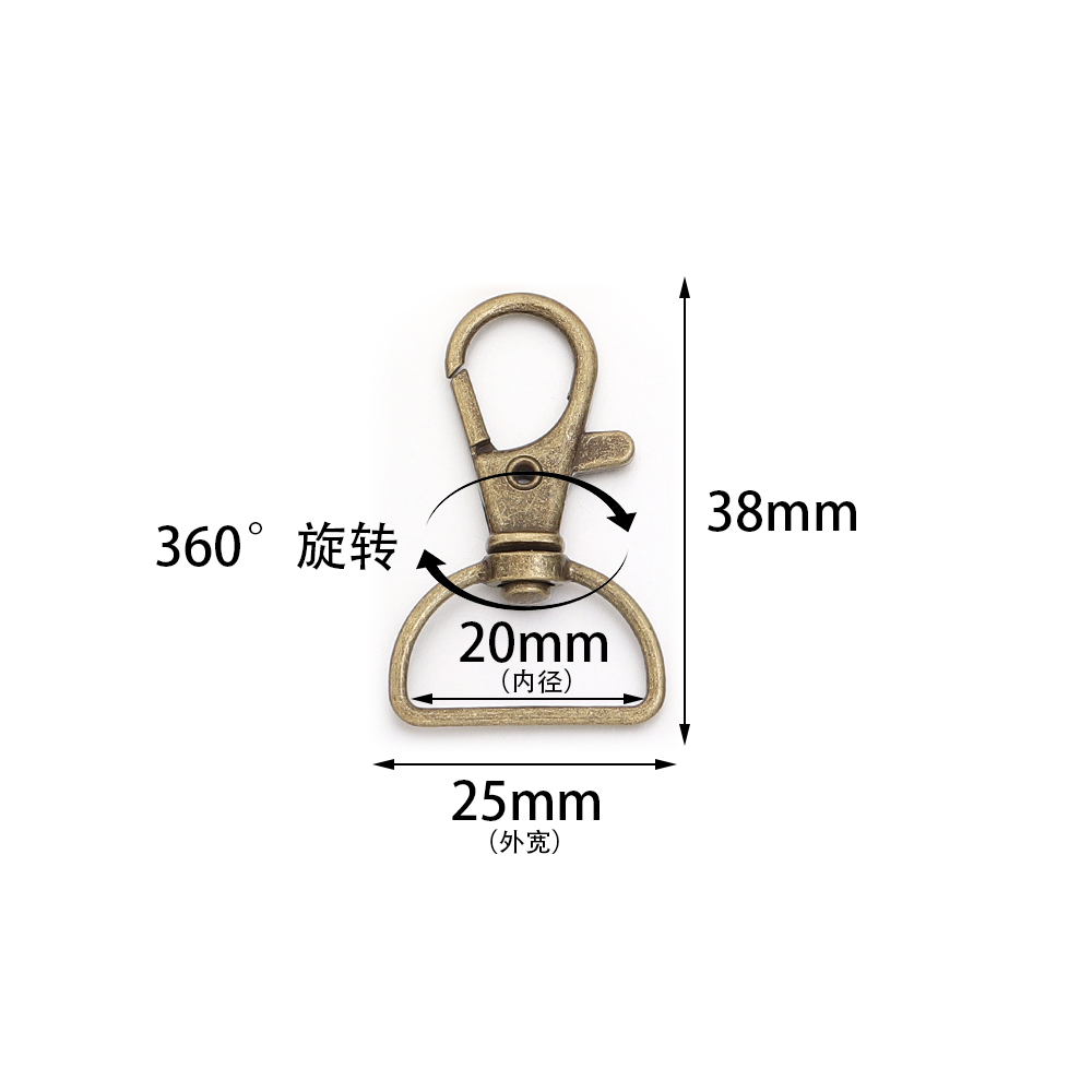 10pcs/lot Metal Swivel Clasps  - مراجعة Fishing Swivel Connector وسعره