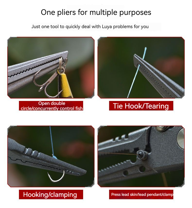 High-Precision Luya Pliers Mul - مراجعة Fishing Equipment Line وسعره