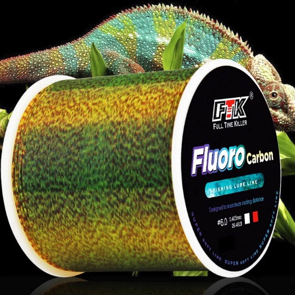 Billings Invisible Spotted Lin - مراجعة Fluorocarbon Line وسعره