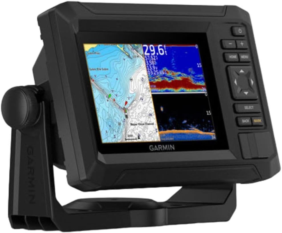 Garmin ECHOMAP UHD2 53CV Chart - مراجعة Fish Finder وسعره