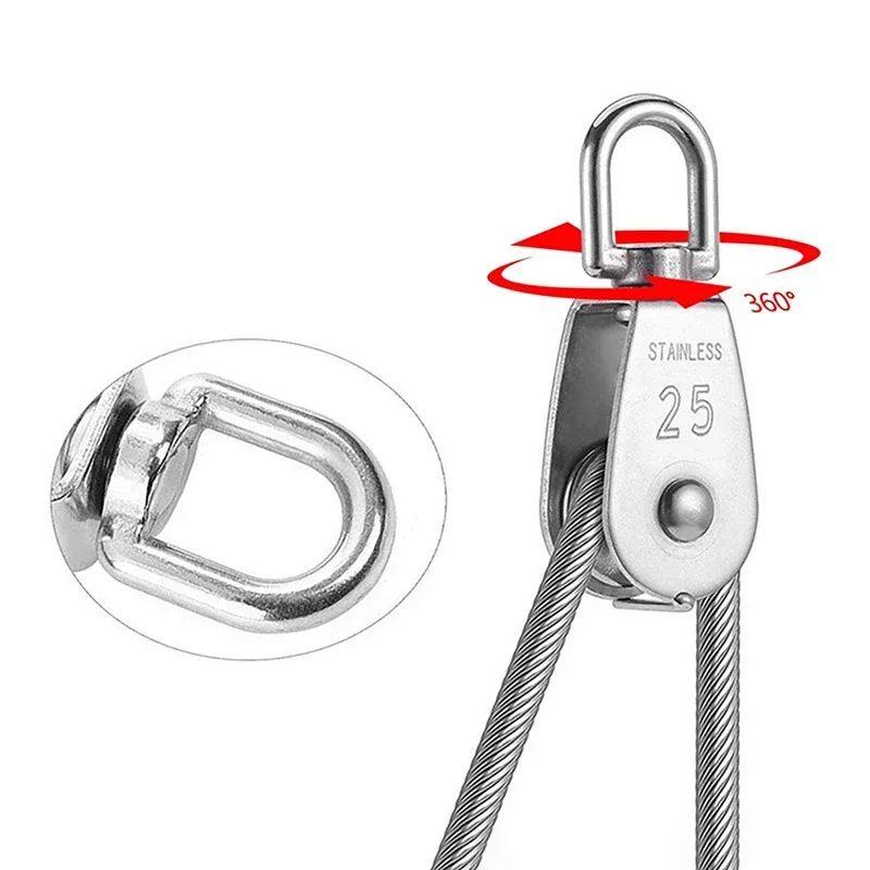 10 Pcs Stainless Steel Wire Ro - مراجعة Fishing Swivel Connector وسعره