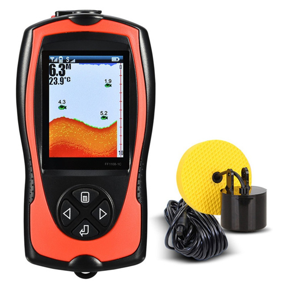 Wired fish finder high definit - مراجعة Fish Finder وسعره
