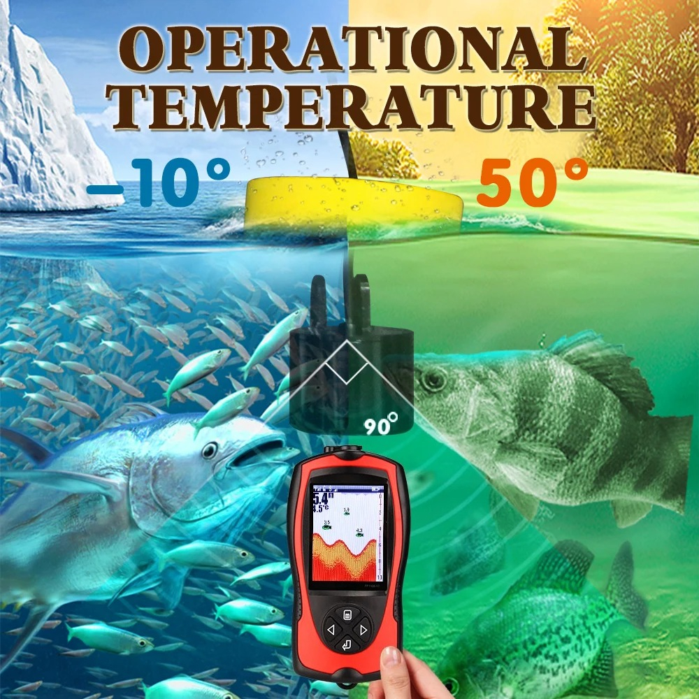 Wired fish finder high definit - مراجعة Fish Finder وسعره