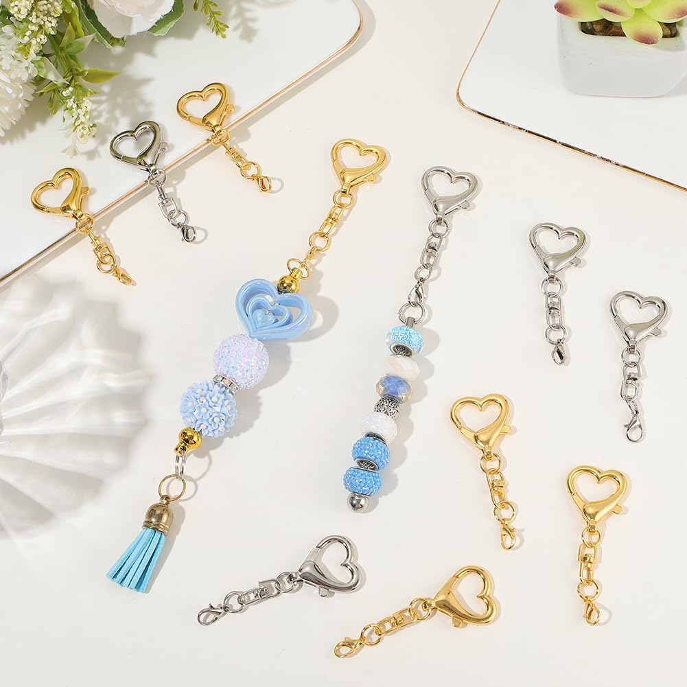 5/15/30Pcs Heart Shaped Swivel - مراجعة Fishing Swivel Connector وسعره