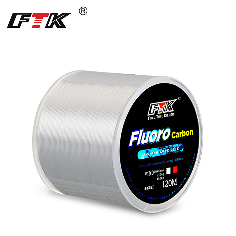 FTK 120m Fishing Line 0.2mm-0. - مراجعة Fluorocarbon Line وسعره