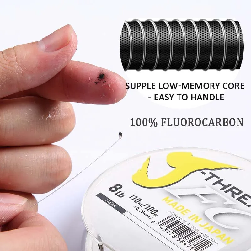 DaiwaJ-Fluoro Fluorocarbon Lea - مراجعة Fluorocarbon Line وسعره