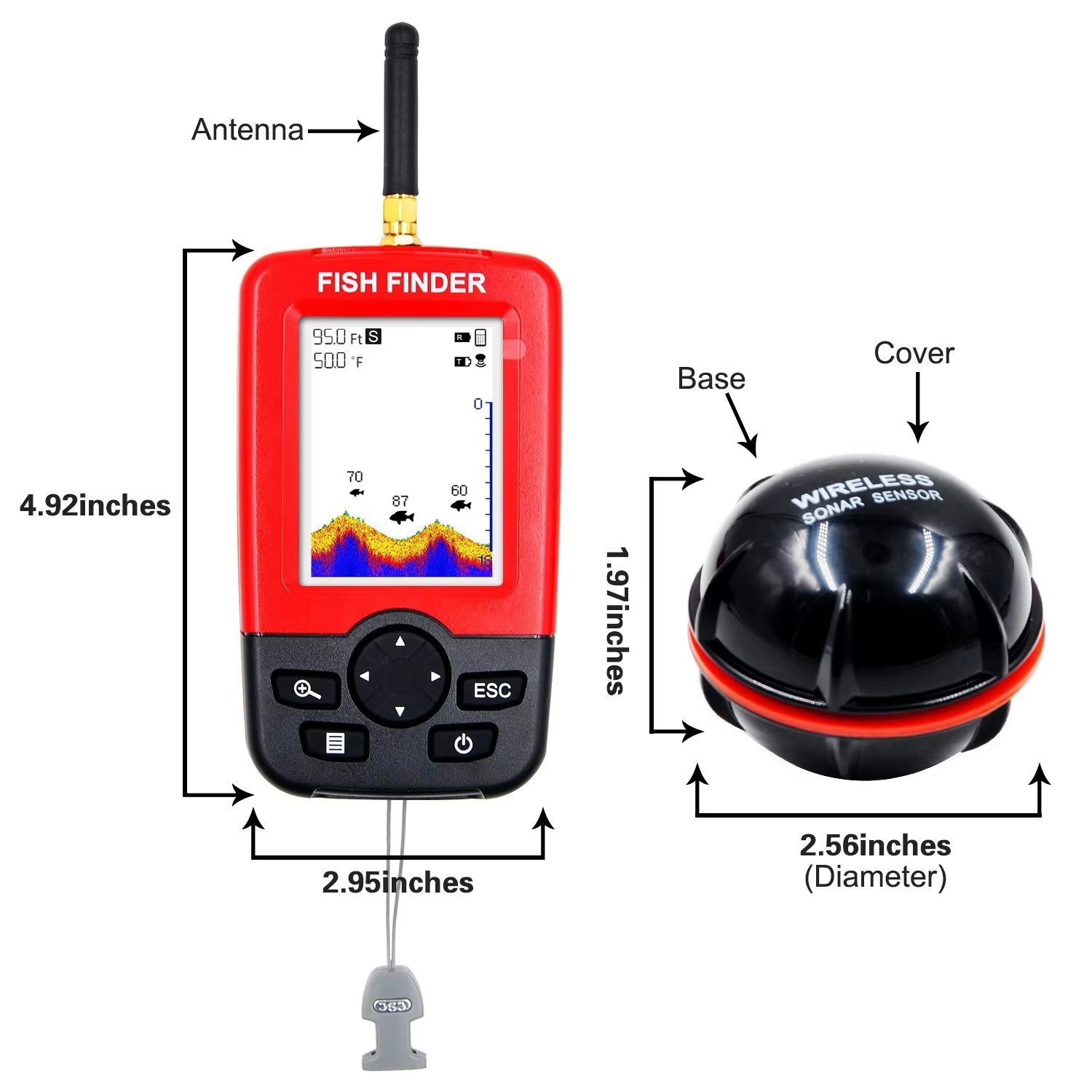 New Fish Finder Deeper Detecti - مراجعة Fishing Equipment Manufacturers وسعره