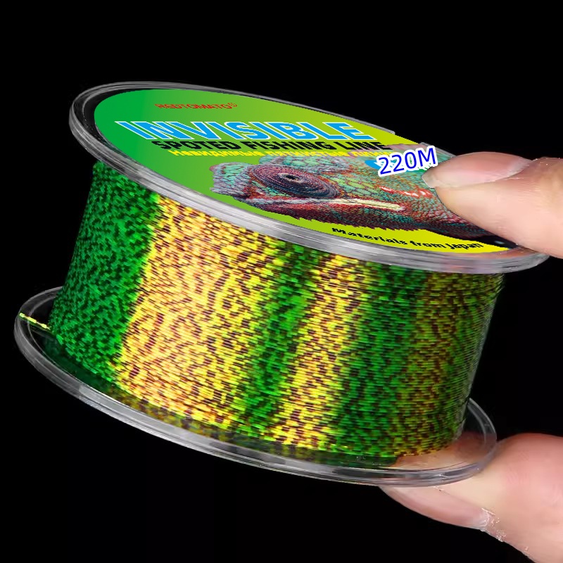220 Meters Spotted Line Fluoro - مراجعة Fluorocarbon Line وسعره