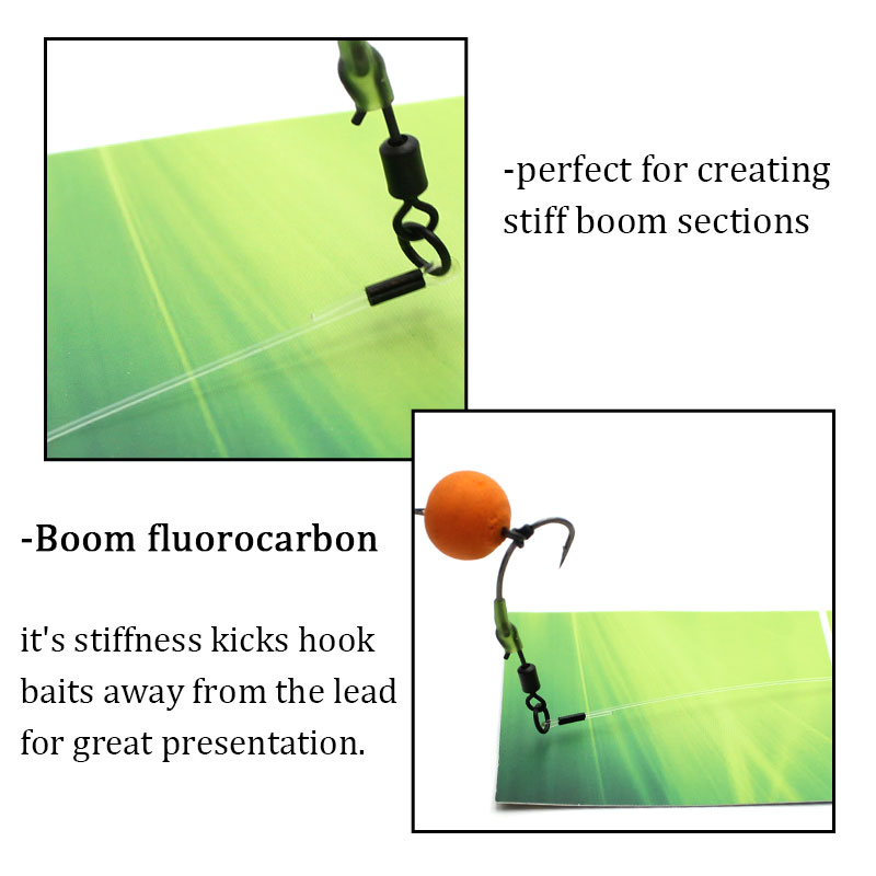 Carp Fishing Hooklink Boom Flu - مراجعة Fluorocarbon Line وسعره