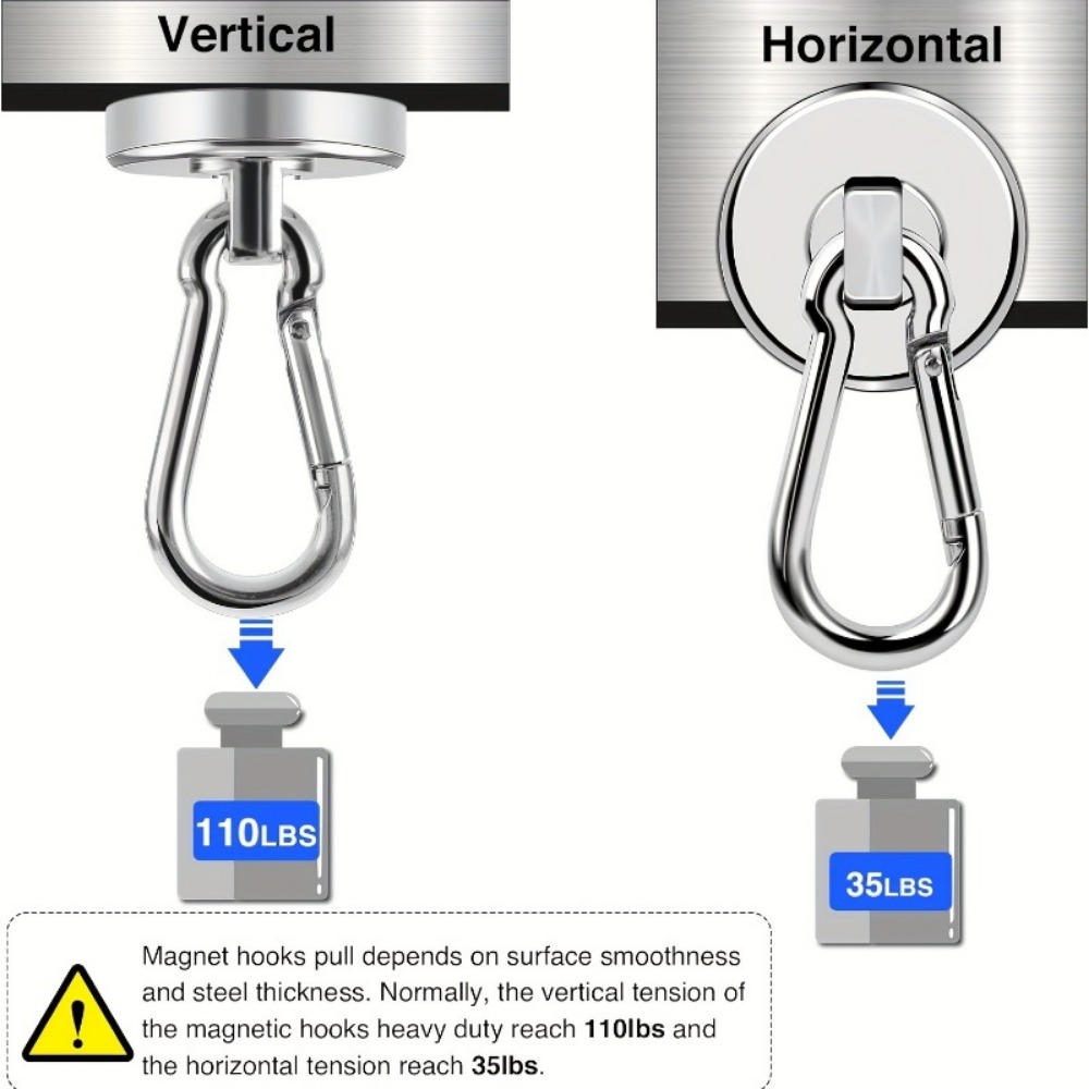 1/2pcs Ultra-Strong Magnetic H - مراجعة Fishing Swivel Connector وسعره
