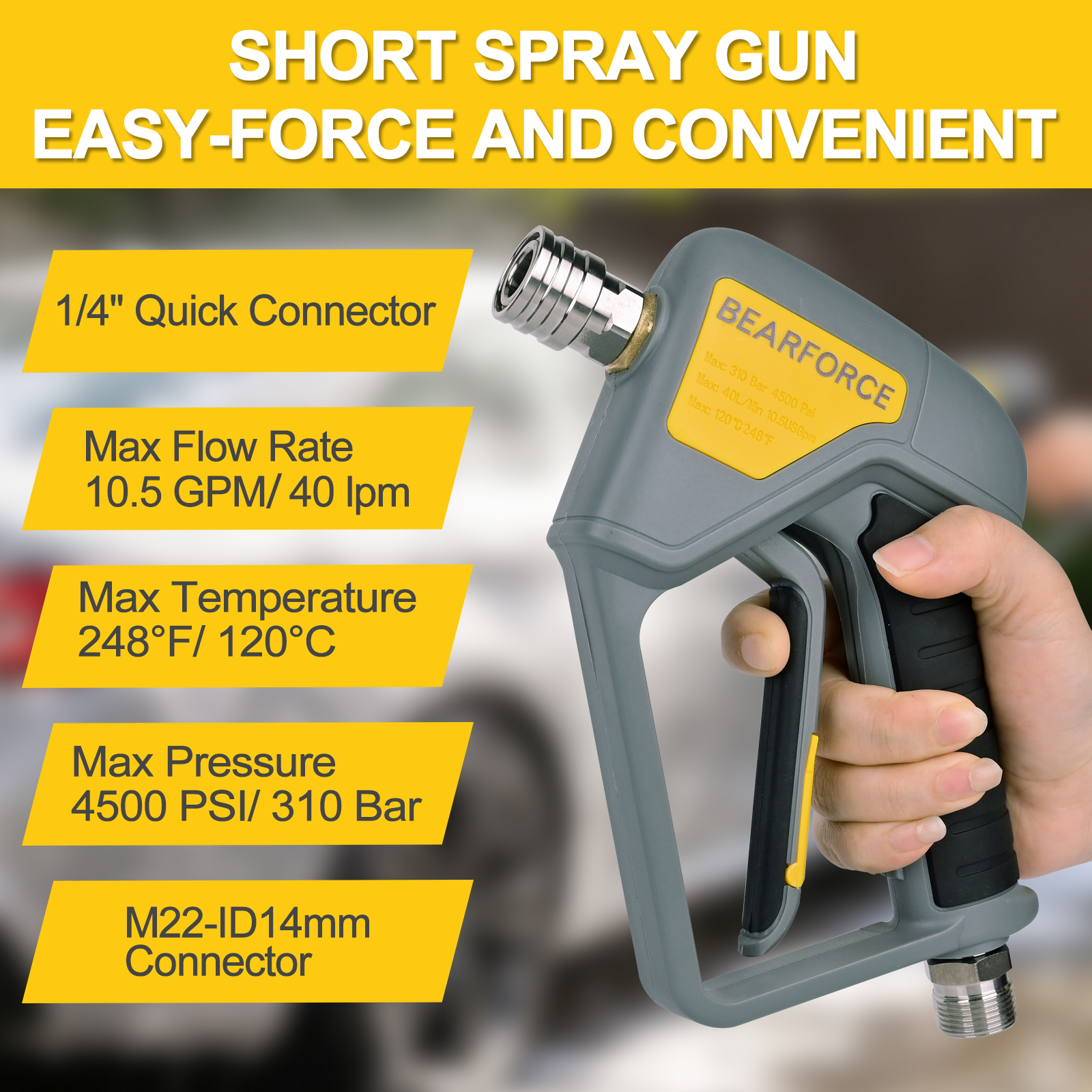 BEAR FORCE Pressure Washer Spr - مراجعة Fishing Swivel Connector وسعره