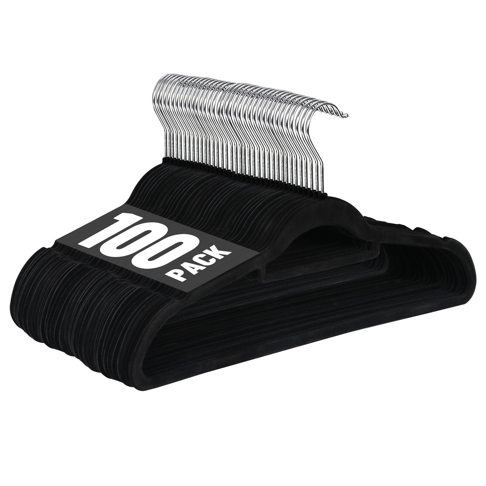 100 Pack Velvet Hangers Flocke - مراجعة Fishing Swivel Connector وسعره