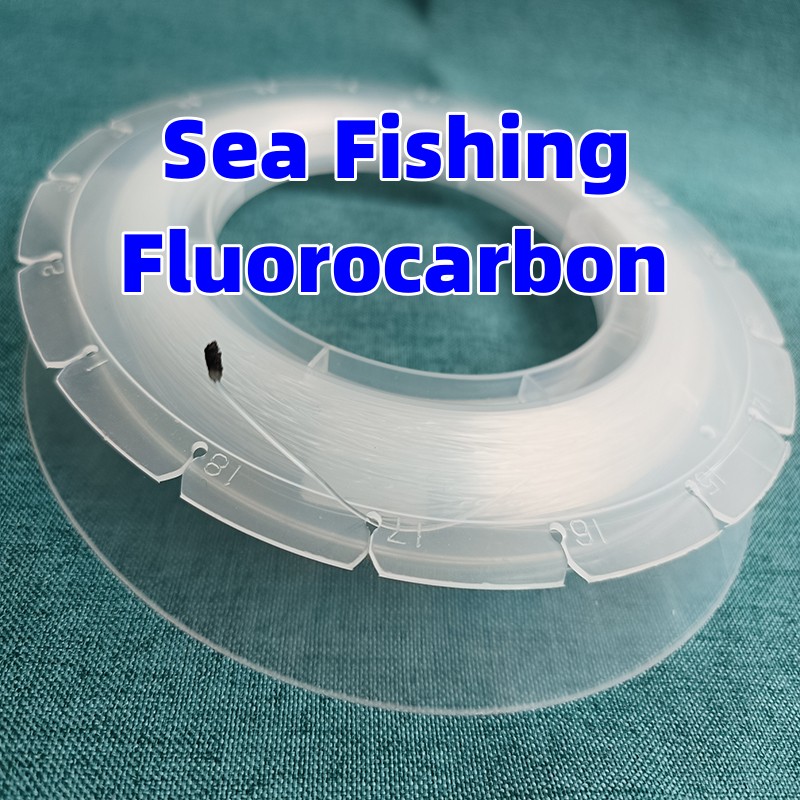 100M Fishing Fluorocarbon Big  - مراجعة Fluorocarbon Line وسعره