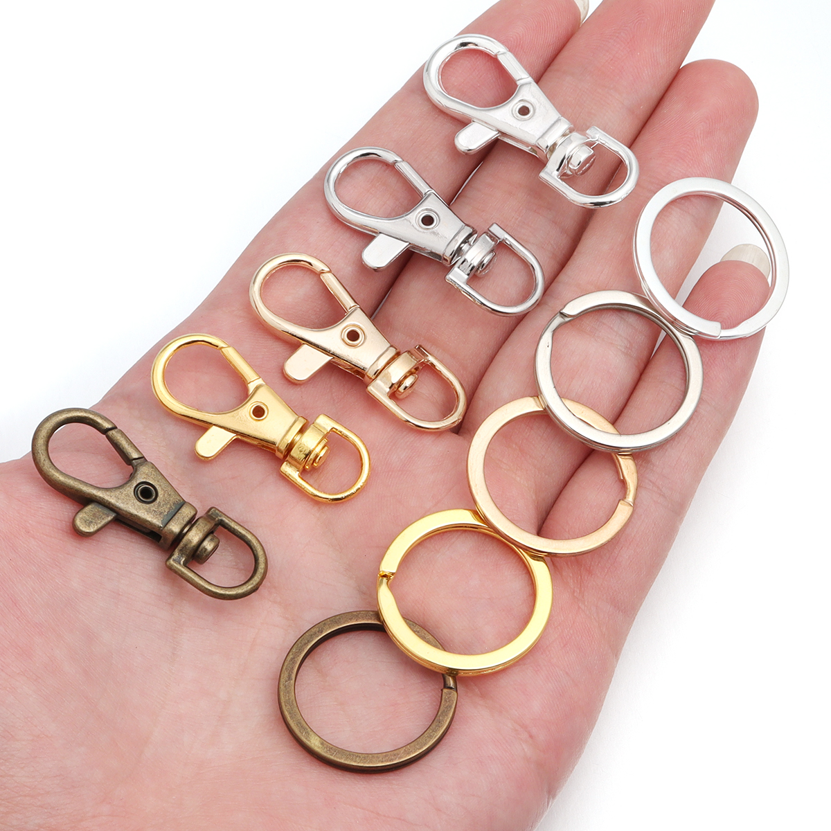 10Sets Alloy Swivel Lobster Cl - مراجعة Fishing Swivel Connector وسعره